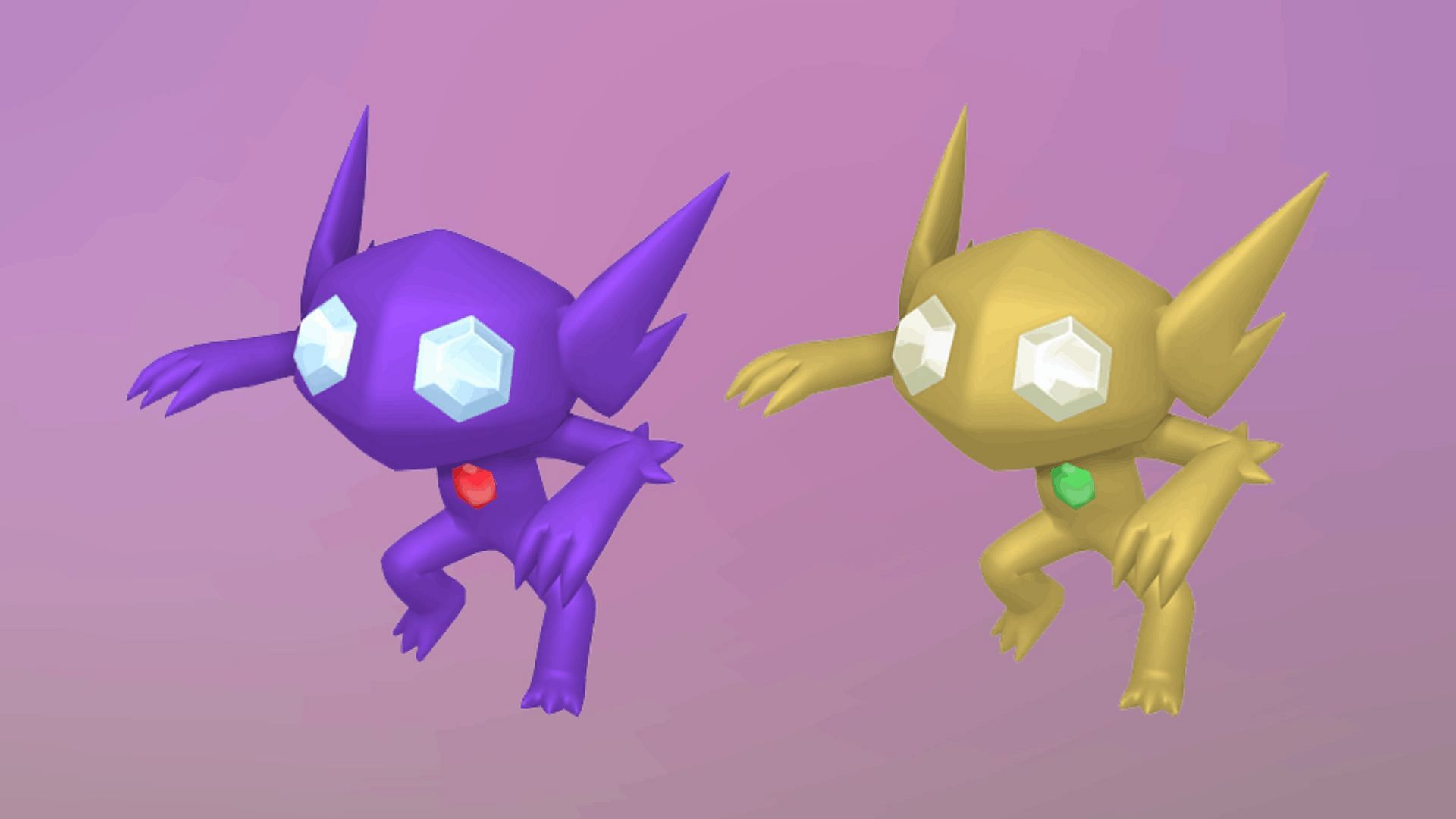 Shiny Sableye comparison (Image via TPC)